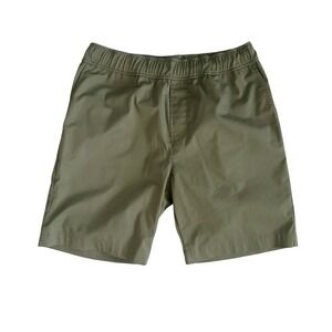 American Giant Men's Lightweight Beach Shorts Green‎ Size Large 32-34 Pockets